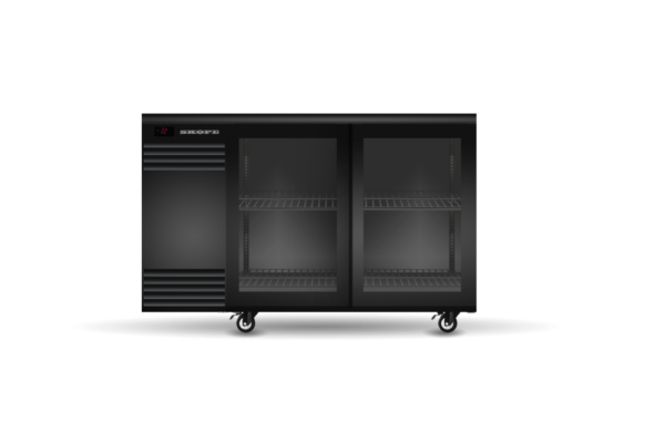 SKOPE BB.2.GSL BackBar 2 Glass Sliding Door Fridge