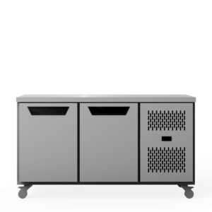 WILLIAMS HTU2SDSS Topaz Counter 2 Door Storage Refrigerator