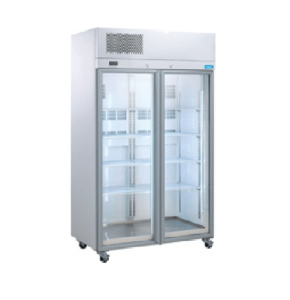 HTS2GDCB Williams Topaz Star 2 Door Upright Display Fridge