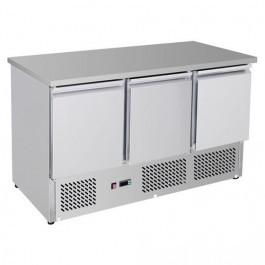 F.E.D GNS1300B Three Door Compact Workbench Fridge