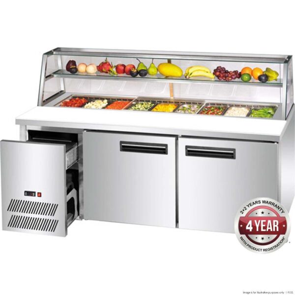 F.E.D SCB/15 two door Deluxe Sandwich Bar