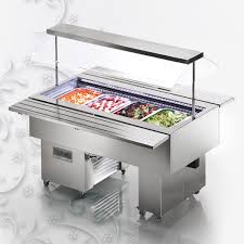Tecfrigo ISOLA VT INOX 4M Salad Bar