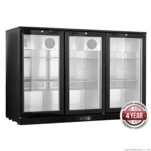 F.E.D LG-330HC Bench three door Bar Cooler