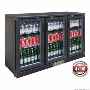 F.E.D SC316G three door Drink Cooler