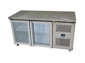 WILLIAMS HTU2GDSS Topaz 2 Door Display Fridge