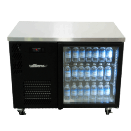 WILLIAMS HCS1UBFGDCBB 1 DOOR DISPLAY BACK BAR