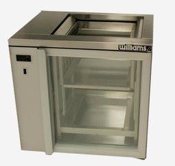 WILLIAMS GC1RGD Single Door Shelf Load Remote Glass Chiller