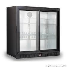 F.E.D LF.E.D G-208SC Under Bench Two Sliding Door Bar Cooler