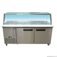 F.E. PG210FA-YG Cold Salad & Noodle Bar 6x1/1 GN Pans