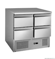 F.E.D GNS900-4D 4 drawers S/S benchtop fridge Litre: 220