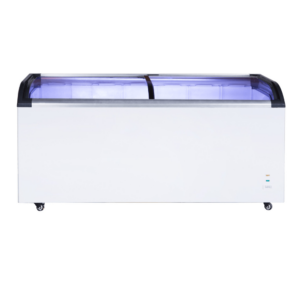 Jono CF355G Two Sliding Door Display Chest Freezer 355L