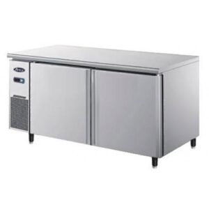 Jono JBMD370 370L Commercial Storage Under Bar  Two Door Bench Fridges  On Wheels
