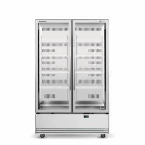 SKOPE BME1200N-A 2 Glass Door Display or Storage Fridge