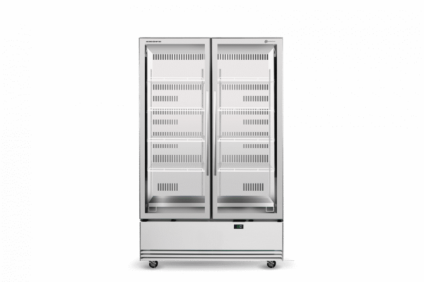 SKOPE BME1200N-A 2 Glass Door Display or Storage Fridge