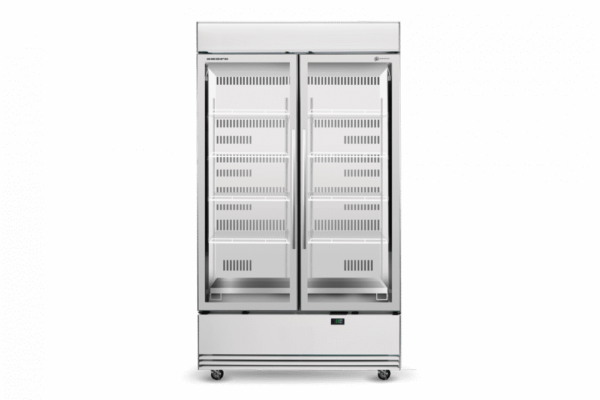 SKOPE  BME1200N-AC 2 Glass Door Display or Storage Fridge Lit Sign
