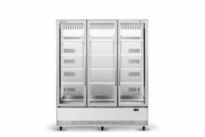 330SKOPE BME1500N-A 3 Glass Door Display or Storage Fridge