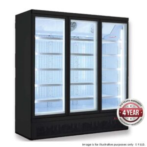 FED LG-1500BGBM Triple Door Supermarket Fridge LG-1500BGBM