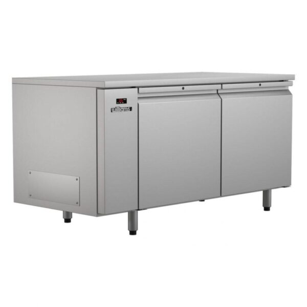 Williams LE2RSS Emerald 2 Door Stainless Steel Remote Under Counter Storage Freezer