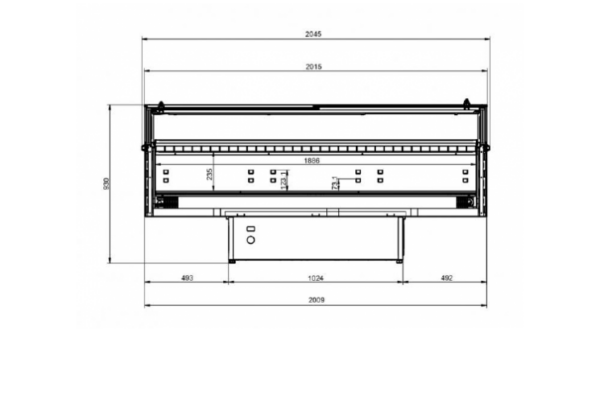 SVABA LIDS 200 Island Freezer - Image 4
