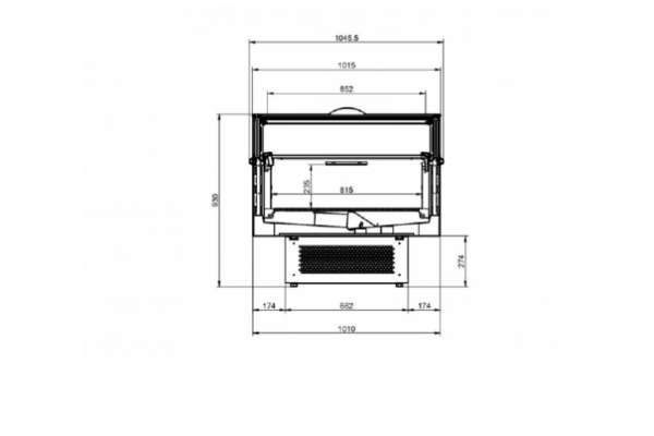 SVABA LIDS 200 Island Freezer - Image 3