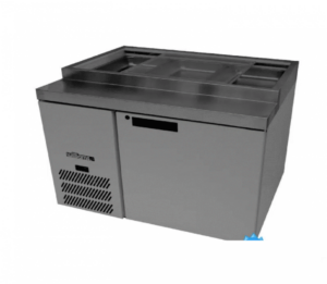 Williams HSP3UBASS Banksia 1 Door Preparation Counter Stainless Steel Fridge