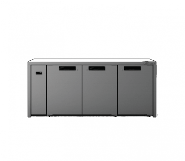 Williams HO3RSS Opal 3 Door Stainless Steel Remote Under Counter Refrigerator