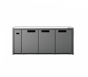 Williams LO3RSS Opal 3 Door Stainless Steel Remote Under Counter Freezer