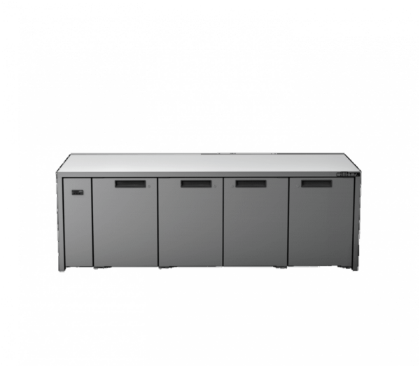 Williams HO4RSS Opal 4 Door Stainless Steel Remote Under Counter Refrigerator