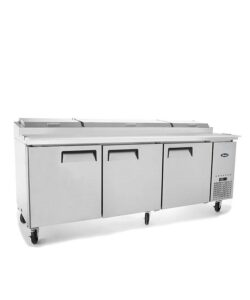 SIMCO MPF8203 3 Door Pizza Prep Table 2362 Mm Fridge