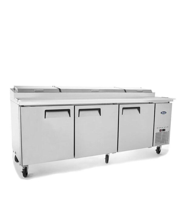 SIMCO MPF8203 3 Door Pizza Prep Table 2362 Mm Fridge
