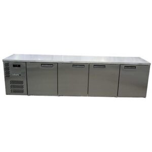 Williams HB4USS Boronia Four Solid Door Back Bar Fridge
