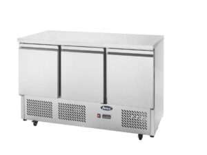 SIMCO ESL3851 3 Doors Table Saladette 1365 Mm Fridge