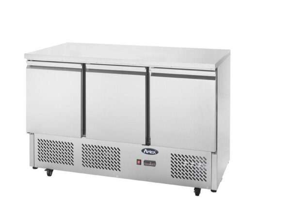 SIMCO ESL3851 3 Doors Table Saladette 1365 Mm Fridge