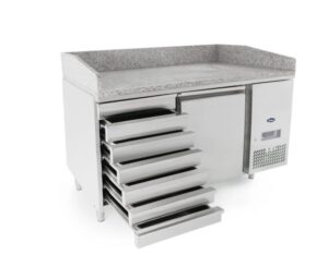 SIMCO EPF3490 1 Door Pizza Table With Drawers 1510 Mm Fridge