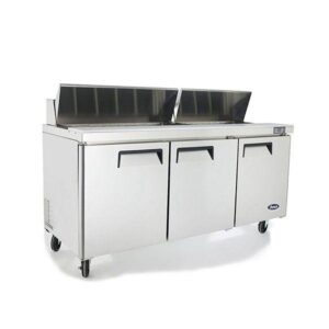 SIMCO MSF8304 3 Door Sandwich Prep Table 1846 Mm Fridge