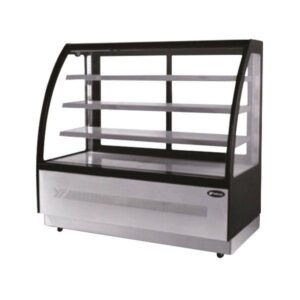 SIMCO DF127D Upright Round Cake Showcase 1200 Mm Fridge