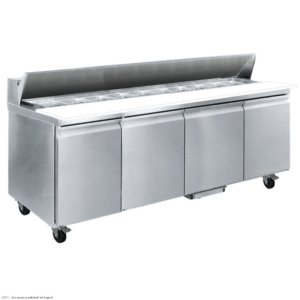 Four Door Storage Pizza Make Benches