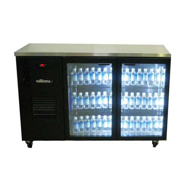 WILLIAMS Cameo 2 Glass Door Bar Fridge