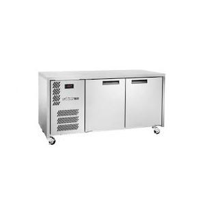 Williams HB2RSS Boronia Remote 2 Solid Door Back Bar in Stainless Steel