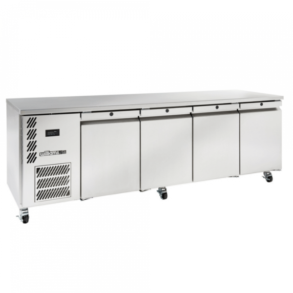 Williams HO4USS-HC Opal Hydrocarbon Self Contained Front Breathing Range Under Counter Refrigerator