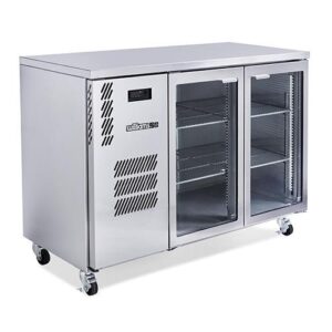 Williams HC2UGS Cameo Self Contained Double Glass Door Fridge