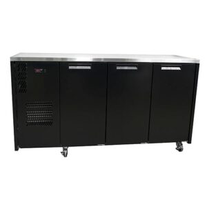 HC3USB Williams Cameo Self Contained Triple Solid Door Fridge