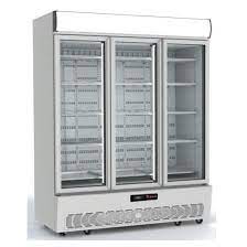 E B45R-Sn  Orford Vertical Display Refrigerator 3 door White