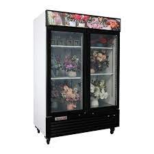 SM1300GFF Premium 2 Glass Door Flower Fridge