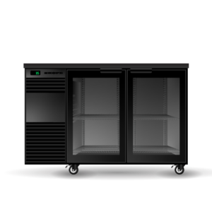 SKOPE BB.2.GSW BackBar 2 Glass Swing Door Fridge