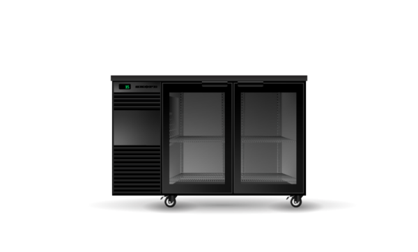 SKOPE BB.2.GSW BackBar 2 Glass Swing Door Fridge