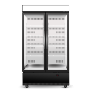 SKOPE EziCore BCE1200N 2 Glass Door Display or Storage Fridge