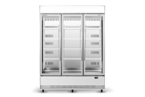 SKOPE BME1500N-AC 3 Glass Door Display or Storage Fridge Lit Sign