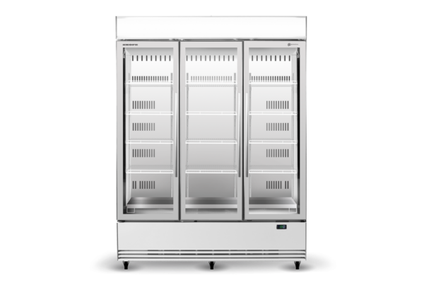 SKOPE BME1500N-AC 3 Glass Door Display or Storage Fridge Lit Sign