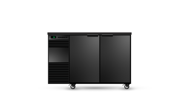 SKOPE BB.2.SSW BackBar 2 Solid Swing Door Fridge